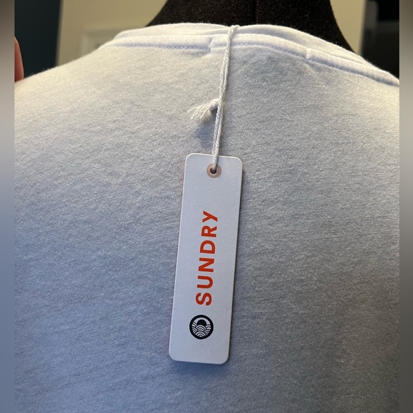 Sundry Side-twist Tee Dress NWT Size 2 / Medium MSRP $138 - Picture 8 of 8